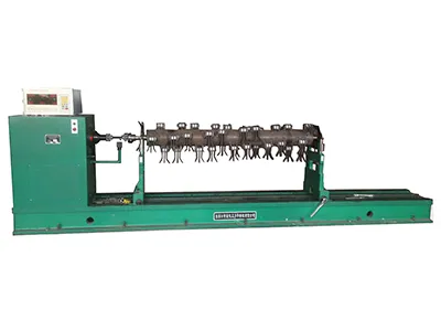 Knife shafts for straw returning machines